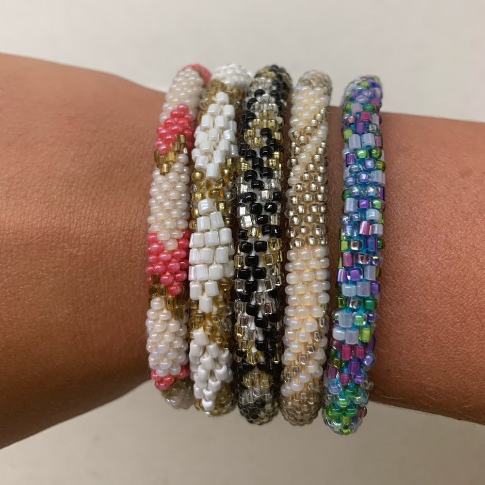 Lily and Laura Beaded Bracelets